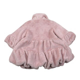 Allegra Cappotto tinta unita Pellicciotto Rosa per Neonata A0537A ROSA ALLEGRA 