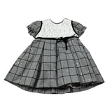 Amaya Abito Mezza Manica Stampa Fantasia Bianco/Nero per Neonata 621110 BIANCO/NERO AMAYA 