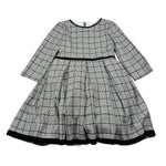 Amaya Abito Manica Lunga Stampa Fantasia Nero per Bambina 621410 NERO AMAYA 