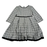 Amaya Abito Manica Lunga Stampa Fantasia Nero per Bambina 621410 NERO AMAYA 