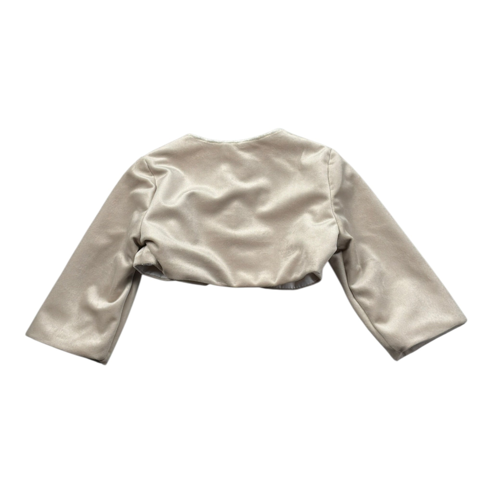 Ambaraba' Coprispalle tinta unita Beige per Neonata FF40045 BEIGE AMBARABA' 