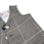 Ambaraba' Gilet tinta unita con Fantasia Grigio per Neonato FM34063 GRIGIO AMBARABA' 