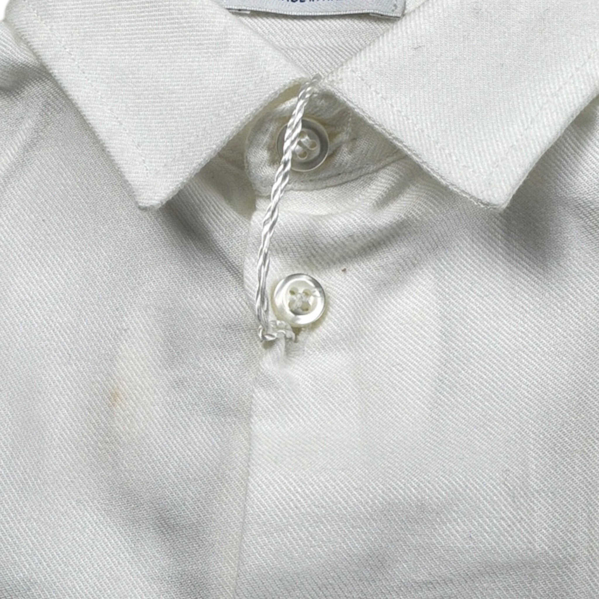 Ambaraba' Camicia tinta unita Bianco per Neonato FM34091 BIANCO AMBARABA' 