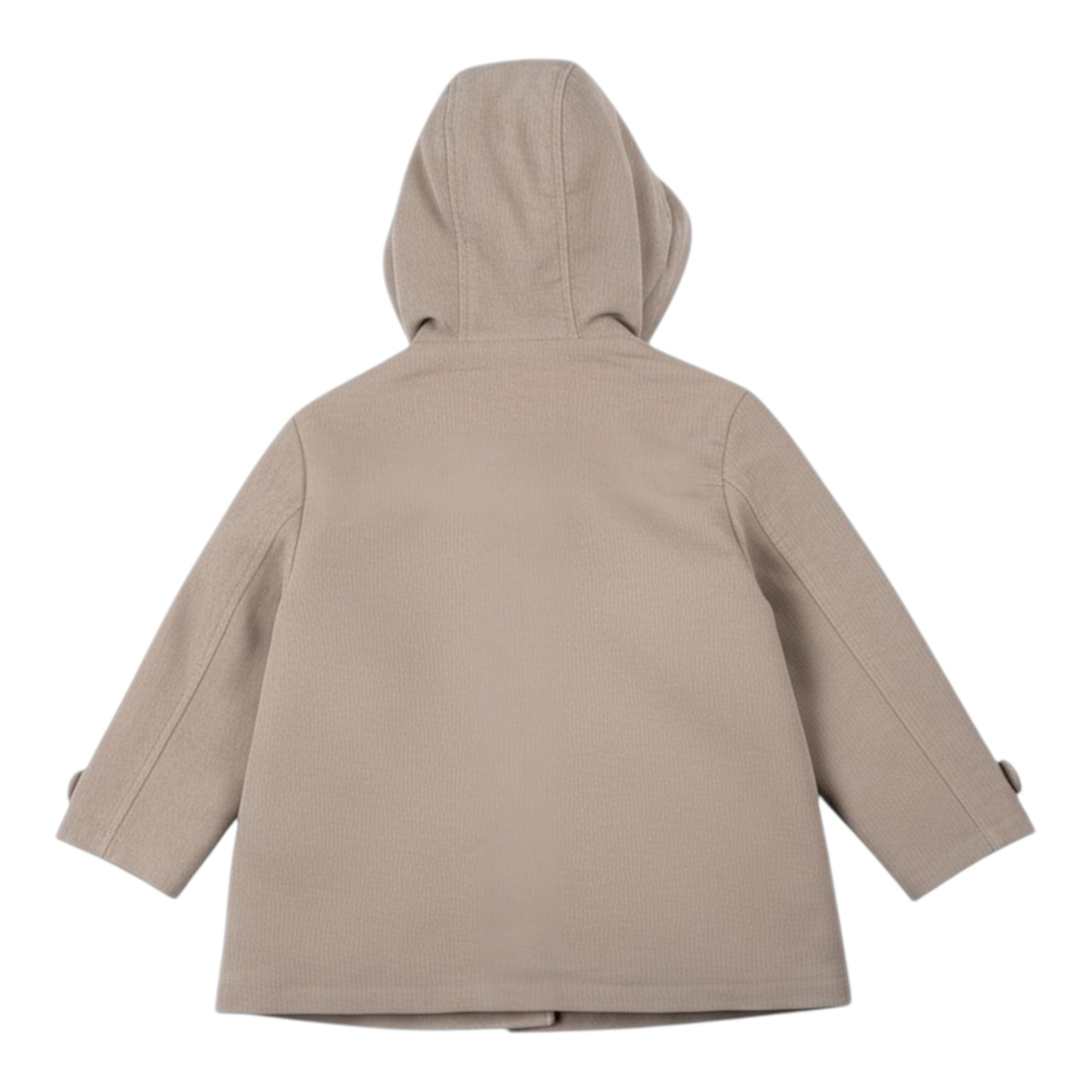 Ambaraba' Giubbino tinta unita con Bottoni E Cappuccio Beige per Neonato FM40171N BEIGE AMBARABA' 
