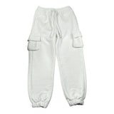 Amiuni Pantalone Modello Tuta tinta unita Bianco per Bambina AG802025 BIANCO  