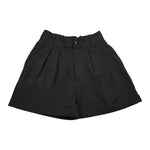 Amiuni Short tinta unita con Elastico In Vita Nero per Bambina AG807225 NERO AMIUNI 