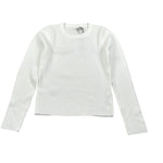 Amiuni Maglia tinta unita Girocollo Bianco per Bambina AG807925MG BIANCO AMIUNI 