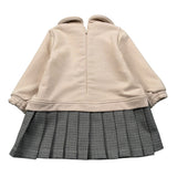 Angel'S Face Abito Manica Lunga Bicolore Beige per Bambina FL6654 BEIGE ANGEL'S FACE 