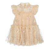 Angel'S Face Abito Cerimonia tinta unita con Paillettes Beige per Bambina GOLD BEIGE ANGEL'S FACE 
