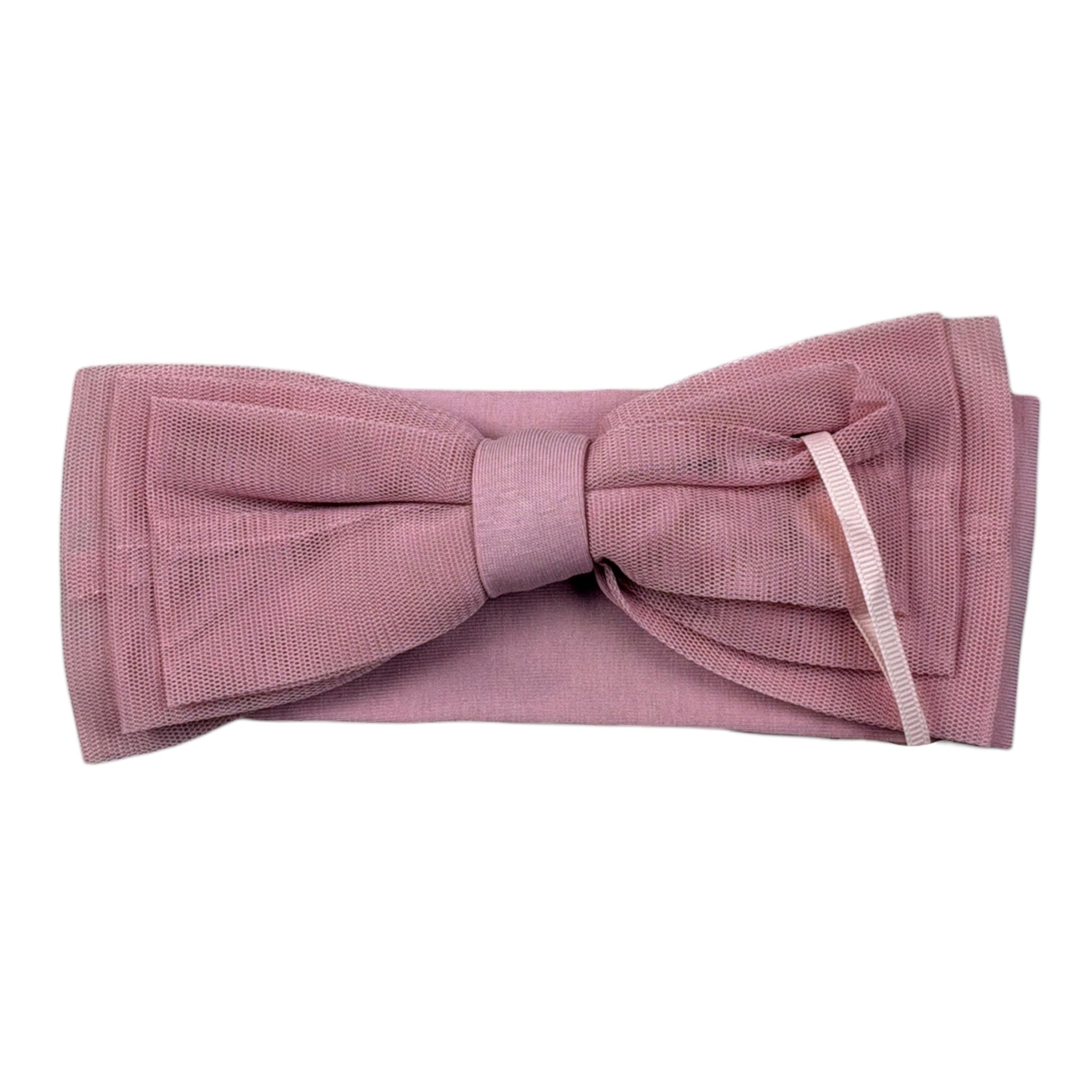 Angel'S Face Fascia tinta unita con Fiocco Rosa per Neonata TIFFTEA ROSA ANGEL'S FACE 