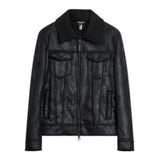 Antony Morato Giubbino tinta unita con Zip Modello Montone Nero per Bambino MKCO00291 NERO ANTONY MORATO 