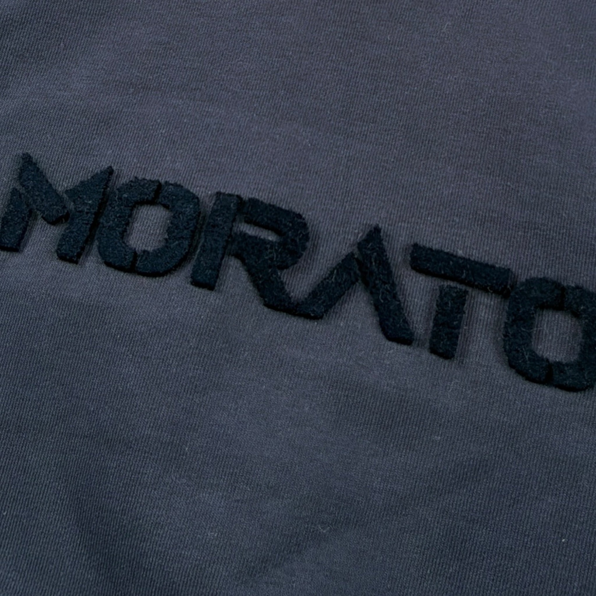 Antony Morato Felpa tinta unita con Logo E Cappuccio Blu per Bambino MKFL00525 BLU ANTONY MORATO 