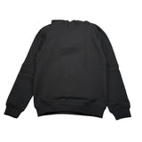 Antony Morato Felpa tinta unita con Logo E Cappuccio Nero per Bambino MKFL00532 NERO ANTONY MORATO 