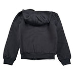 Antony Morato Felpa tinta unita con Zip E Cappuccio Nero per Bambino MKFL00541 NERO ANTONY MORATO 