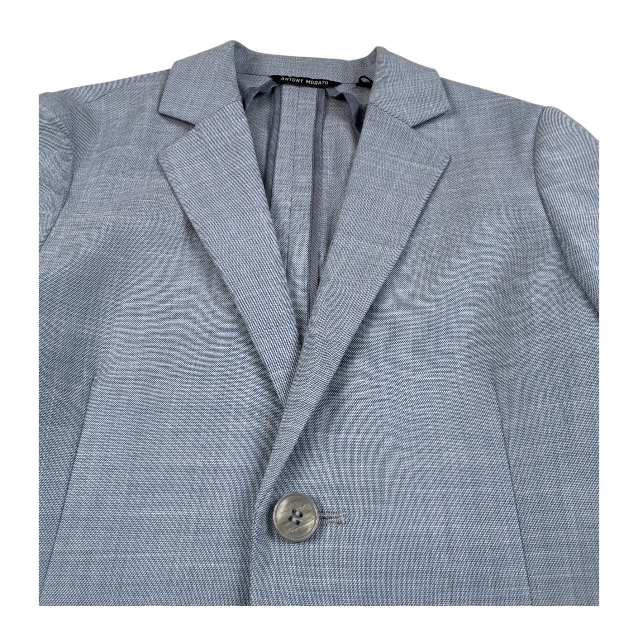 Antony Morato Giacca tinta unita Azzurro per Bambino MKJA00163 AZZURRO ANTONY MORATO 