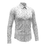 Antony Morato Camicia tinta unita con Fantasia Bianco per Bambino MKSL002577 BIANCO ANTONY MORATO 
