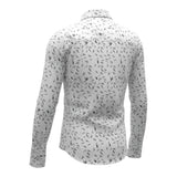 Antony Morato Camicia tinta unita con Fantasia Bianco per Bambino MKSL002577 BIANCO ANTONY MORATO 