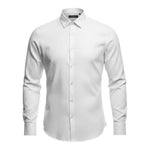 Antony Morato Camicia tinta unita con Microfantasia Bianco per Bambino MKSL00273 BIANCO ANTONY MORATO 