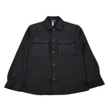Antony Morato Camicia Manica Lunga tinta unita Nero per Bambino MKSL00303 NERO ANTONY MORATO 