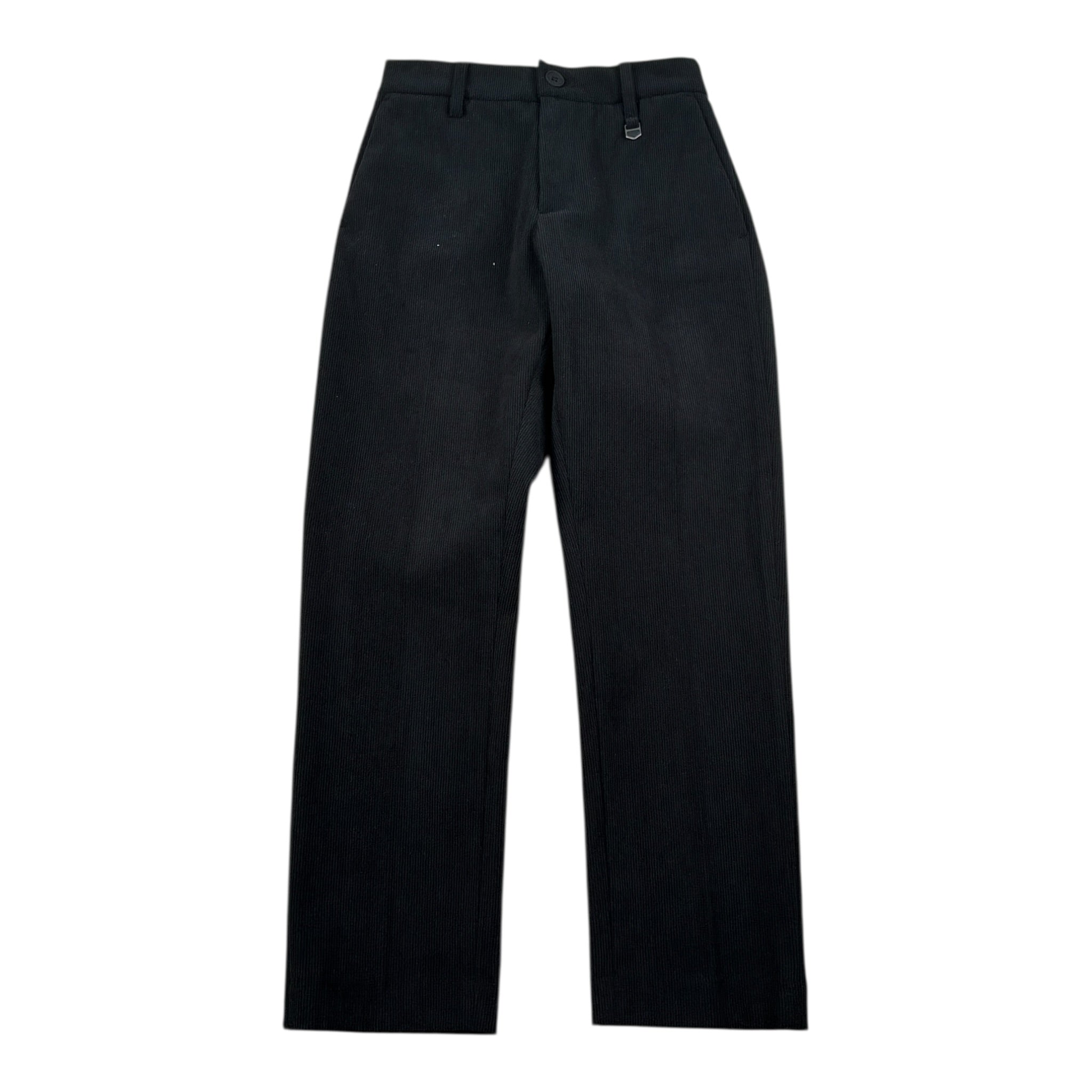 Antony Morato Pantalone tinta unita con Elastico In Vita Nero per Bambino MKTR00243 NERO ANTONY MORATO 