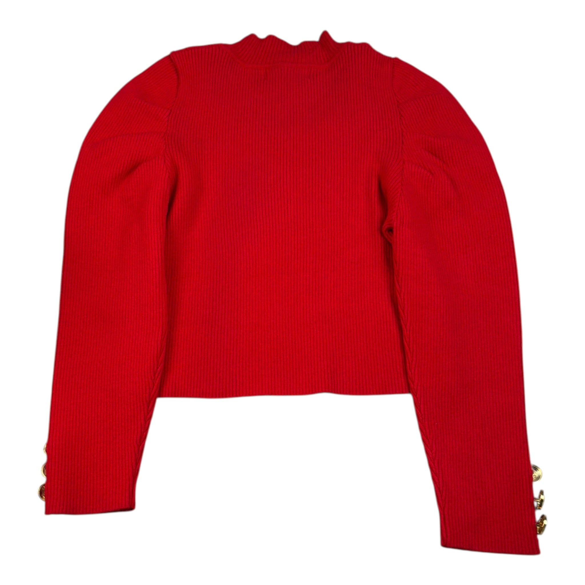 Artigli Maglia Mezzo Collo tinta unita Rosso per Bambina GM53037 ROSSO ARTIGLI 