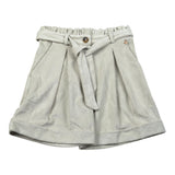 Artigli Short tinta unita con Cintura Beige per Bambina GP53060 BEIGE ARTIGLI 