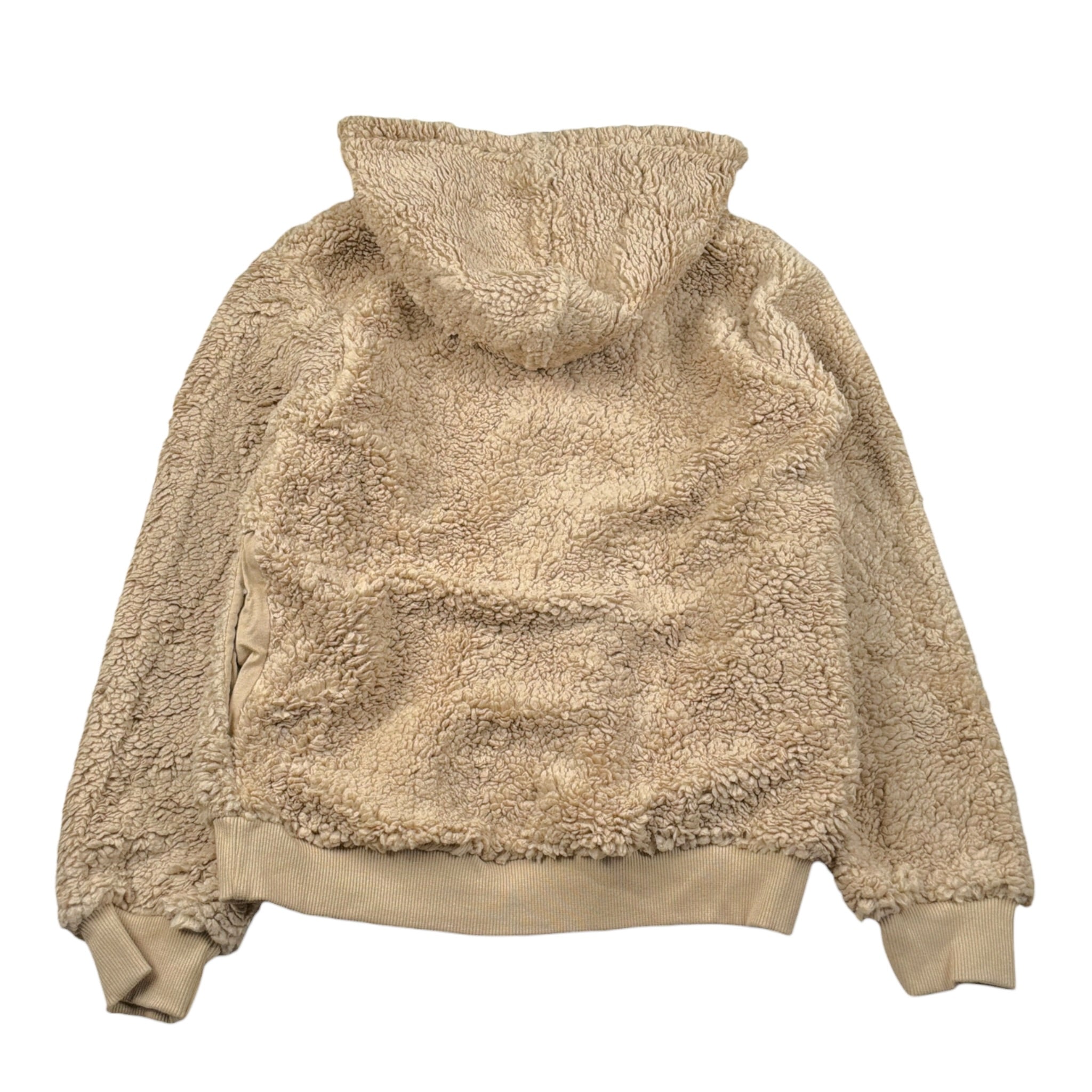 Aspen Felpa tinta unita Modello Teddy con Cappuccio Beige per Bambino 1031F0797 BEIGE ASPEN 