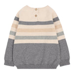 Aspen Maglia Girocollo Bicolore Beige per Neonato 2342 BEIGE ASPEN 