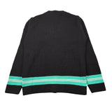 Aspen Polo Club Cardigan tinta unita con Logo Nero per Bambino 1031W0835 NERO ASPEN POLO CLUB 