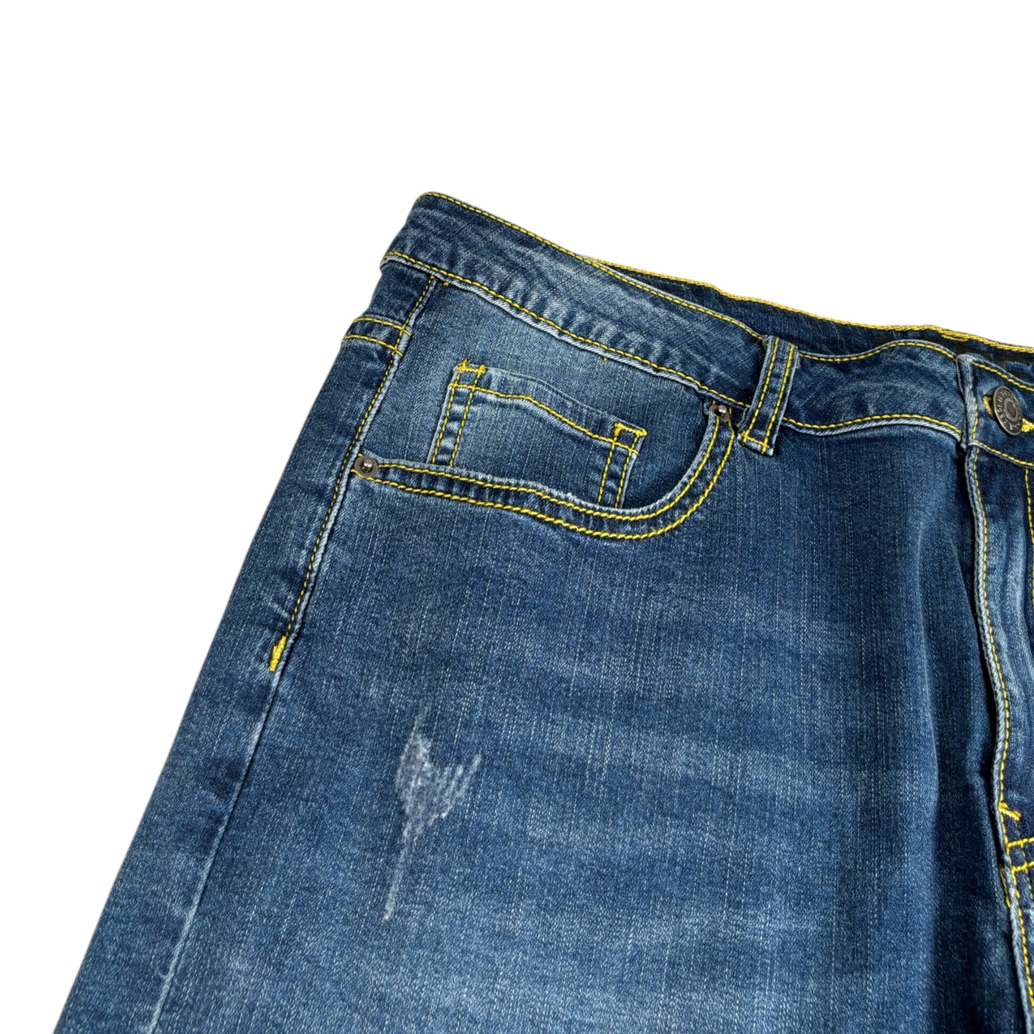 Aspen Polo Club Jeans tinta unita con Girovita Regolabile Blu per Bambino 1035PD0581 BLU ASPEN POLO CLUB 