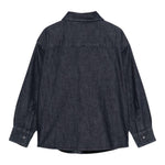 Aspesi Camicia Manica Lunga tinta unita Blu per Bambino A25ACL0009J0028 BLU ASPESI 