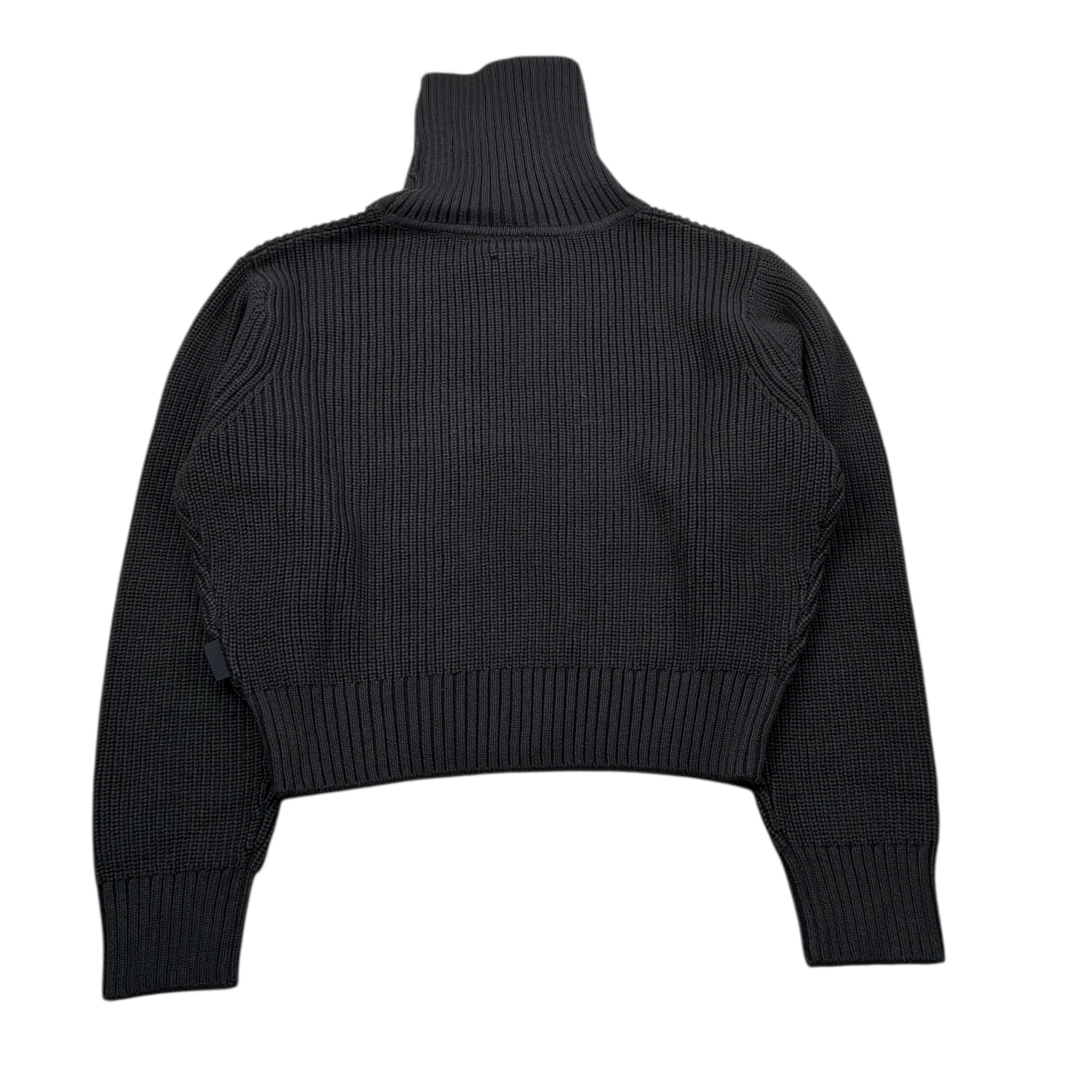 Aspesi Maglia Collo Alto tinta unita Nero per Bambina A25AM0013EM110 NERO ASPESI 
