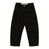 Aspesi Jeans tinta unita con Girovita Regolabile Nero per Bambina A25APL0010J0054 NERO ASPESI 