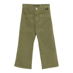 Aspesi Pantalone tinta unita con Girovita Regolabile Verde per Bambino A25APL0012C6051 VERDE ASPESI 