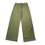 Aspesi Pantalone tinta unita con Girovita Regolabile Verde per Bambina A25APL0016C6069 VERDE ASPESI 
