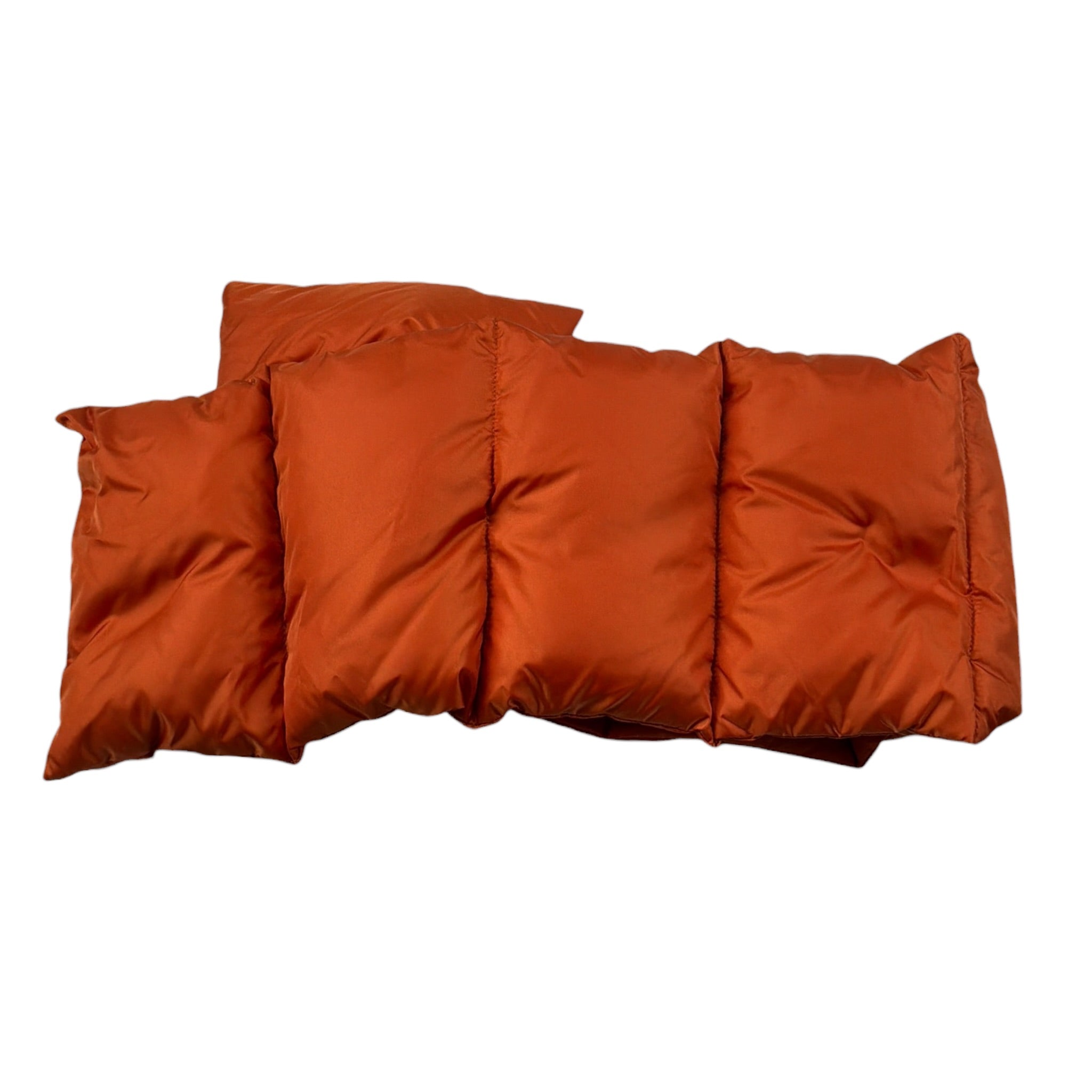 Aspesi Sciarpa tinta unita con Logo Arancione per Bambina F22002SPN0078 ARANCIONE ASPESI 