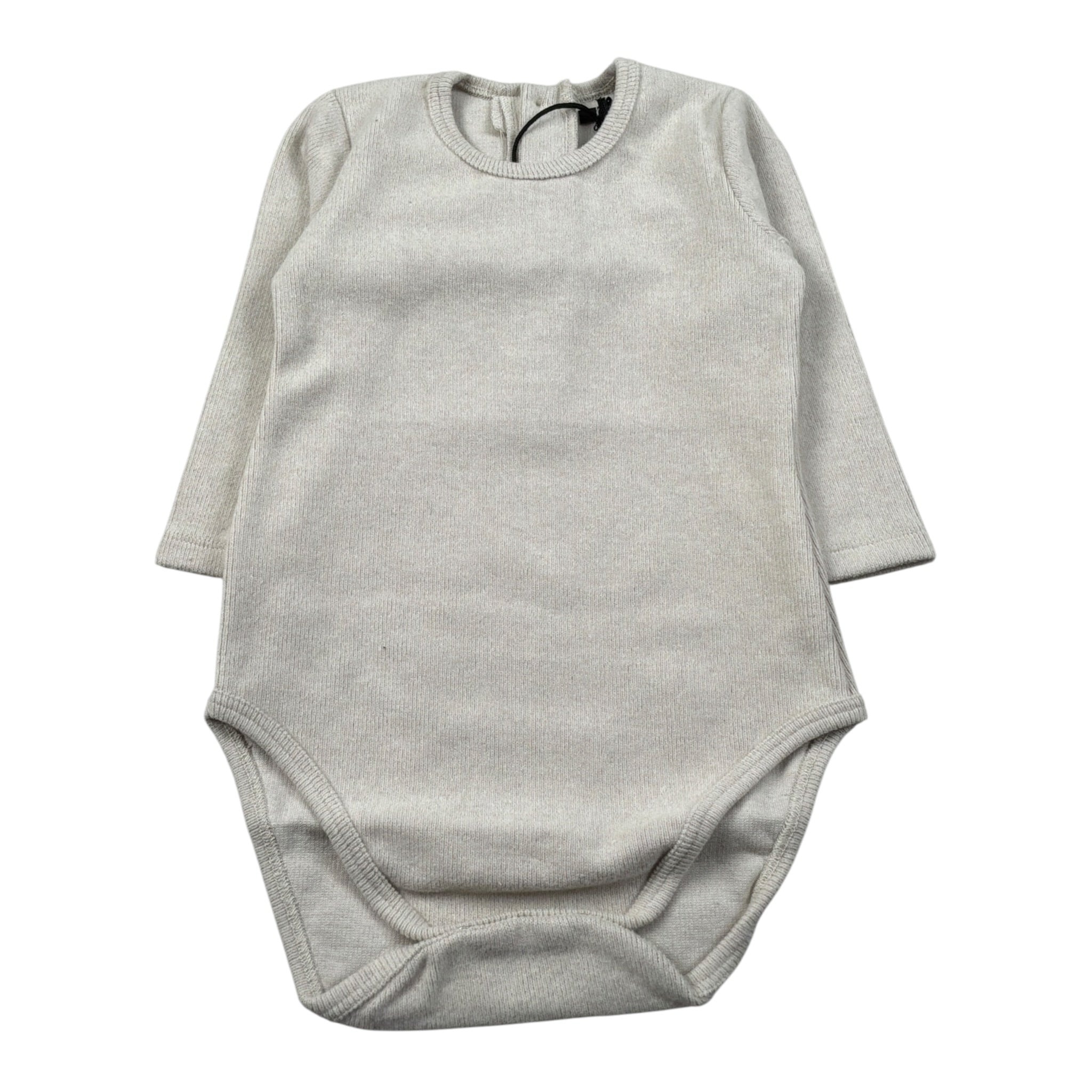 Aventiquattrore Body Manica Lunga tinta unita Beige per Neonato A2401713 BEIGE AVENTIQUATTRORE 