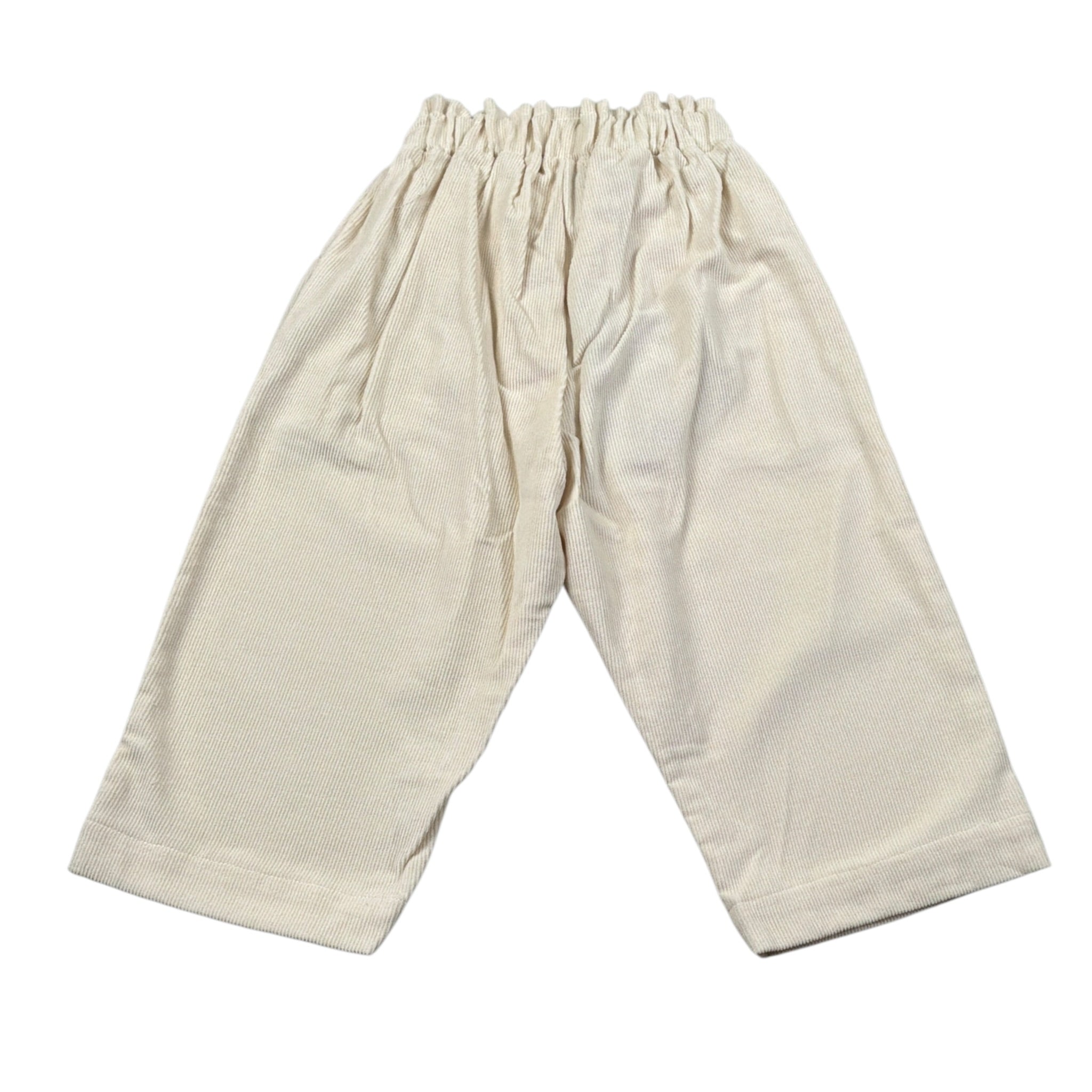 Aventiquattrore Pantalone tinta unita con Elastico In Vita Crema per Bambina A2401725J CREMA AVENTIQUATTRORE 