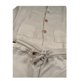 Aventiquattrore Completo 3 Pezzi Felpa-Pantalone tinta unita-Shirt Beige per Neonato A2401756N BEIGE AVENTIQUATTRORE 