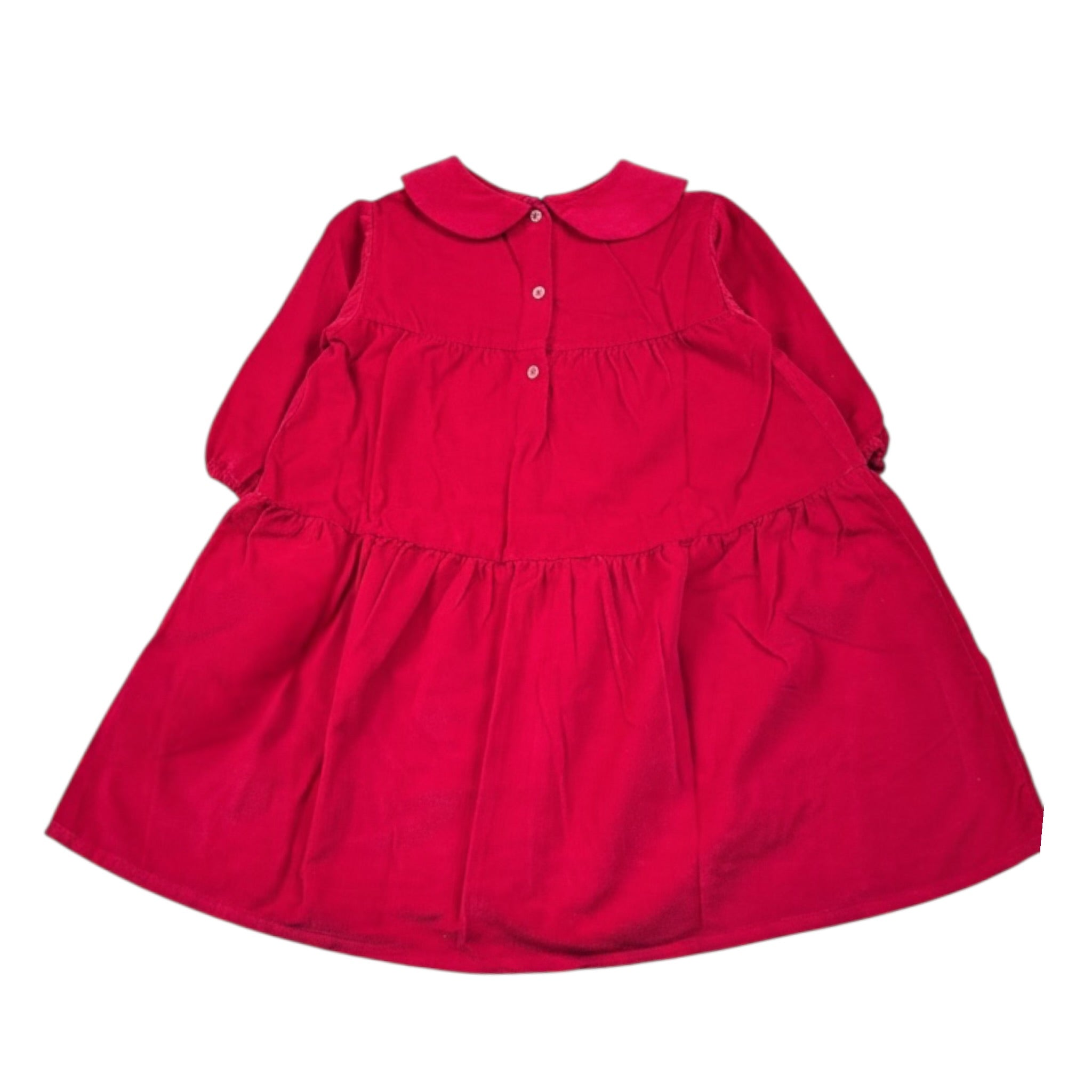Babe & Tess Abito Manica Lunga tinta unita Fuxia per Bambina 01/548119 FUXIA BABE & TESS 