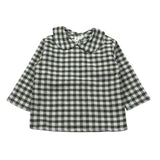 Babe & Tess Camicia Manica Lunga Fantasia Quadri Verde per Neonato 03/548055 VERDE BABE & TESS 