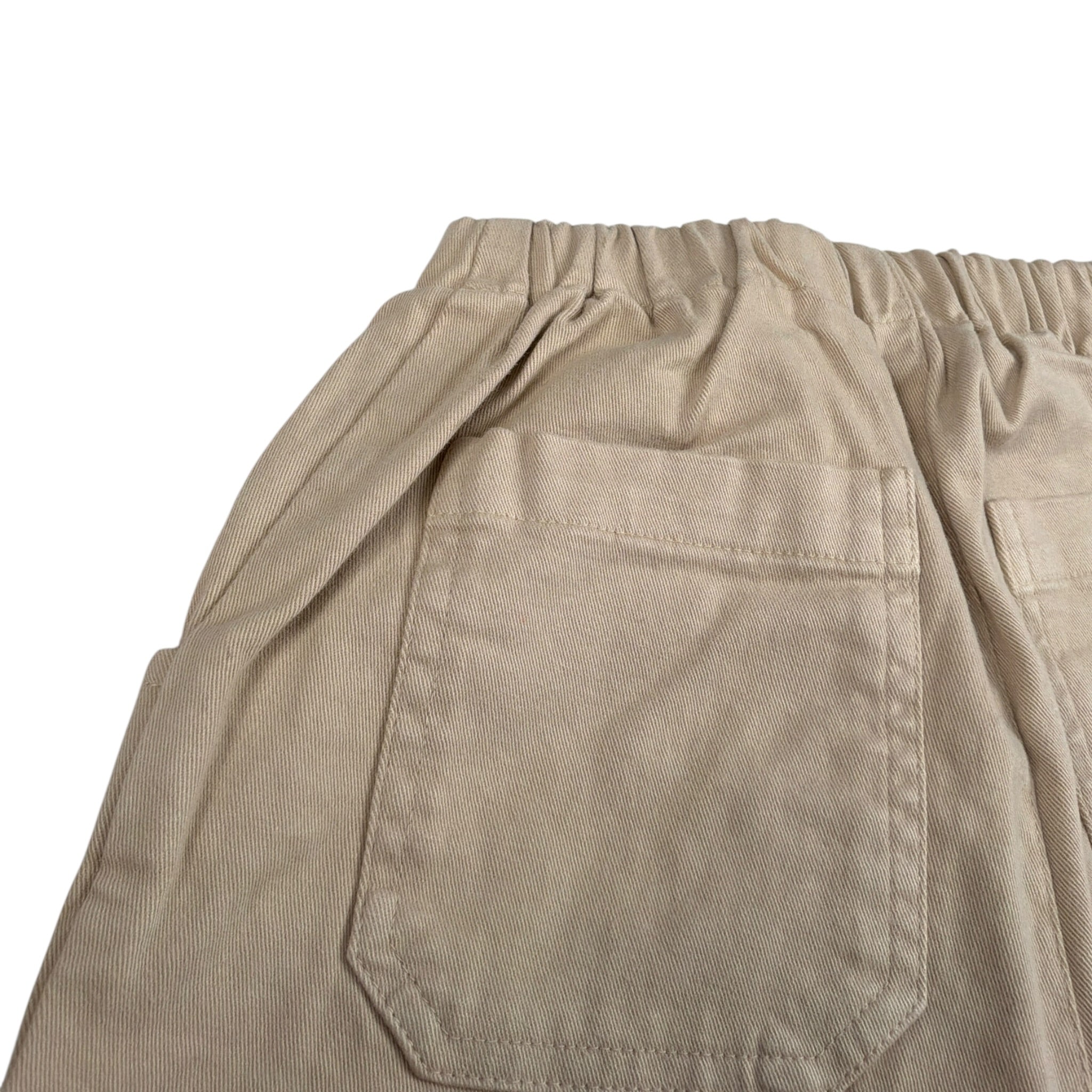 Babe & Tess Pantalone tinta unita con Elastico In Vita Beige per Bambino 04/548059 BEIGE BABE & TESS 