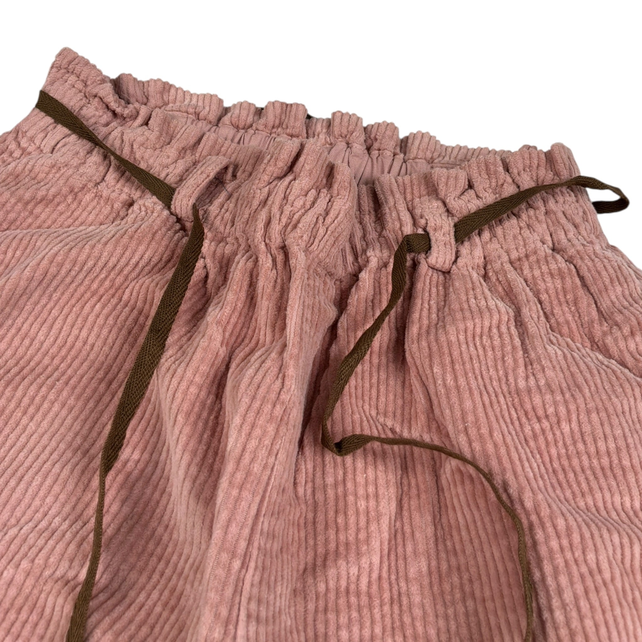 Babe & Tess Pantalone tinta unita Modello Palazzo Rosa per Bambina 04/548123 ROSA BABE & TESS 