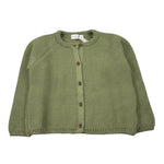 Babe & Tess Cardigan tinta unita Verde per Neonato 59/548083N VERDE BABE & TESS 
