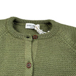 Babe & Tess Cardigan tinta unita Verde per Bambino 59/548083 VERDE BABE & TESS 
