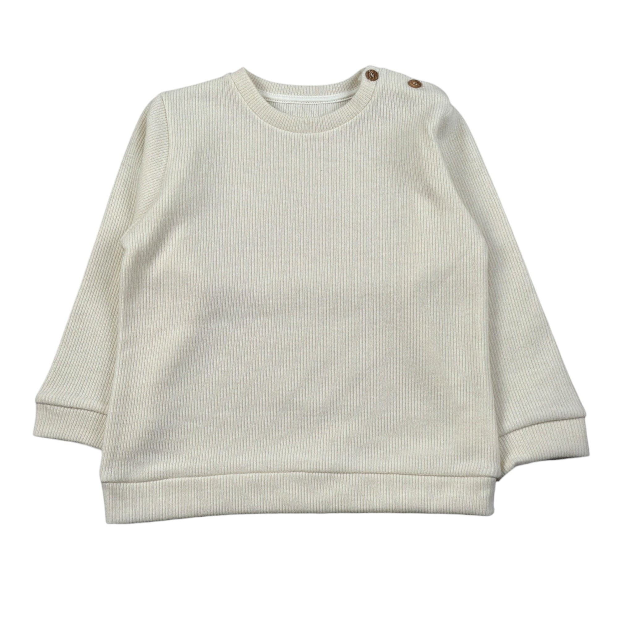 Baby Vip Maglia Girocollo tinta unita Panna per Bambino T1762J PANNA BABY VIP 