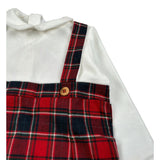 Baby Vip Tutina Manica Lunga Tricolore Rosso per Neonato T289907 ROSSO BABY VIP 