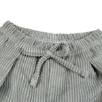 Baby Vip Pantalone tinta unita Modello Palazzo Verde per Neonata T4017 VERDE BABY VIP 