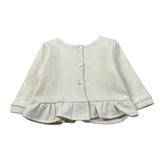Baby Vip Cardigan tinta unita Panna per Neonata T4018I PANNA BABY VIP 