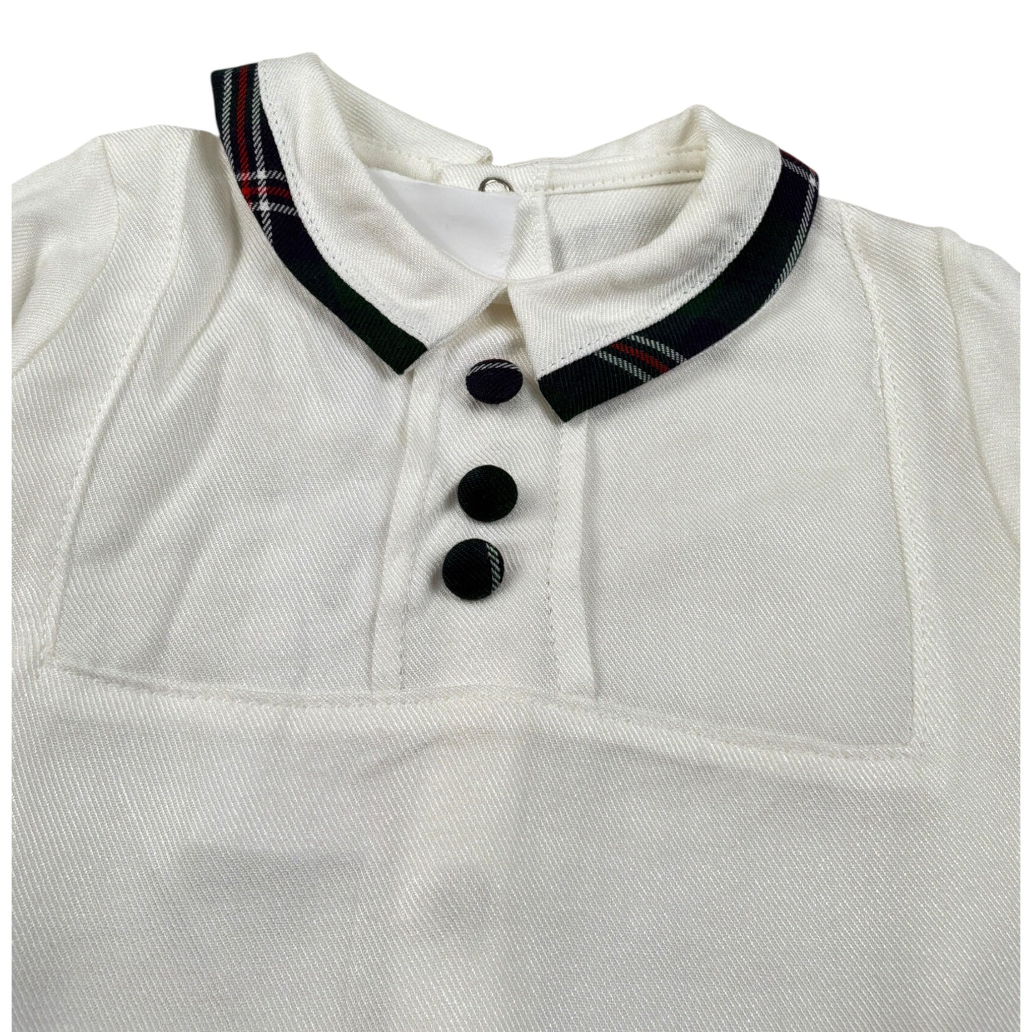 Baby Vip Camicia Body Manica Lunga tinta unita Panna per Bambino T403902J PANNA BABY VIP 